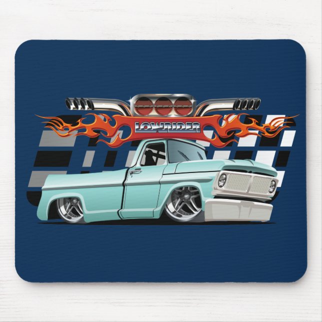 Cartoon car mouse pad (Front)