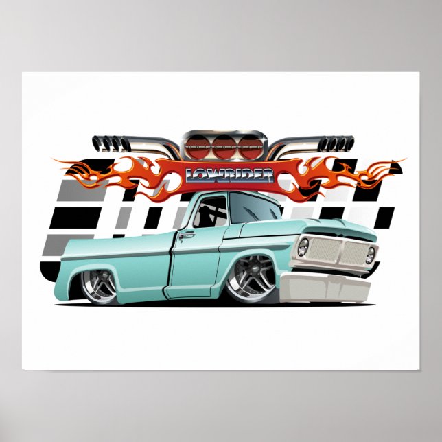 Cartoon car poster (Front)