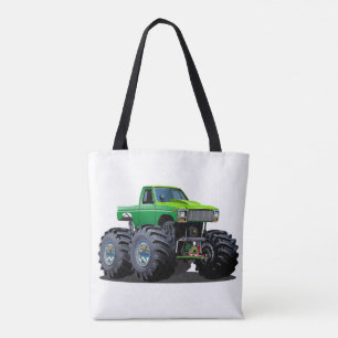 Cartoon car tote bag