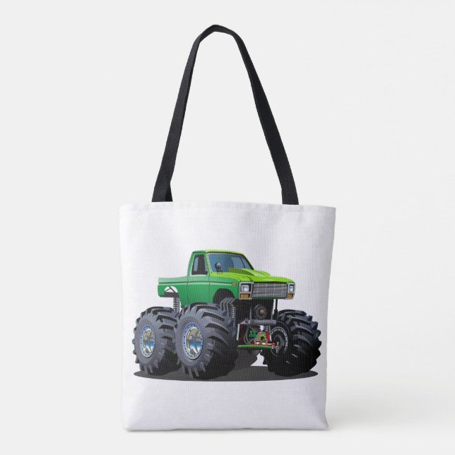 Cartoon car tote bag (Back)