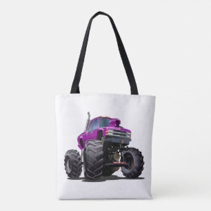 Cartoon car tote bag