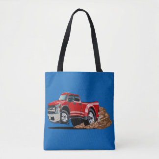 Cartoon car tote bag