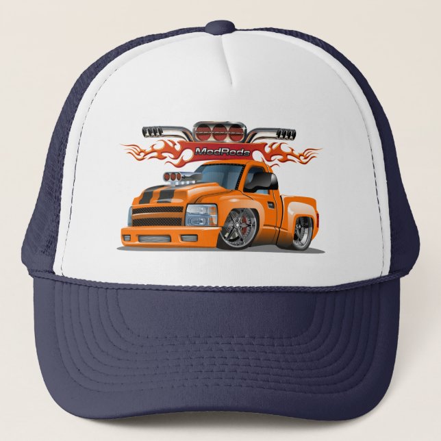 Cartoon car trucker hat (Front)