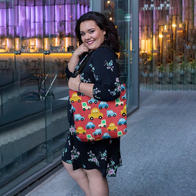 Cartoon cars tote bag (Creator Uploaded)