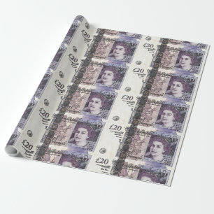 Cartoon Cash 2 Wrapping Paper