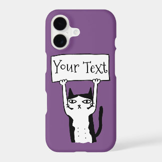 Cartoon Cat Case-Mate iPhone Case