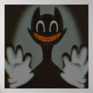 Cartoon Cat Poster