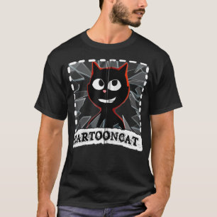 Cartoon cat we all love to escape from Siren head, T-Shirt