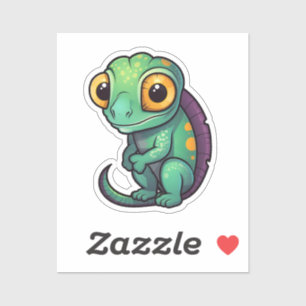 Cartoon chameleon