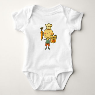 Cartoon Chef Boy Kids Cooking Shirt