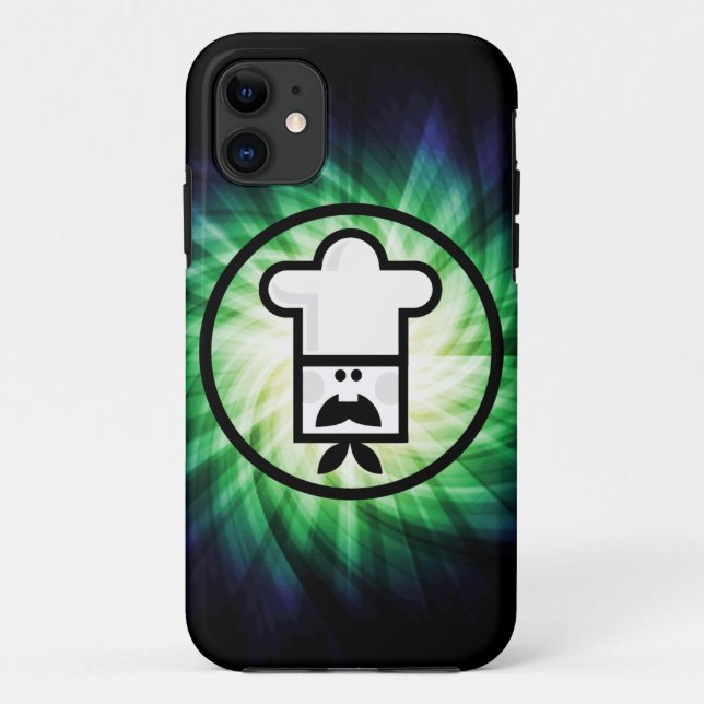 Cartoon Chef; Cool Case-Mate iPhone Case (Back)
