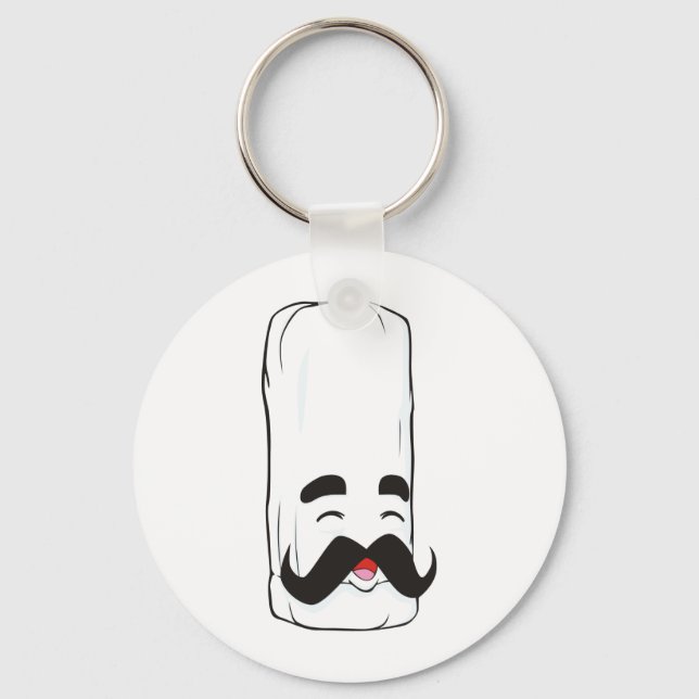 Cartoon Chef Hat Key Ring (Front)