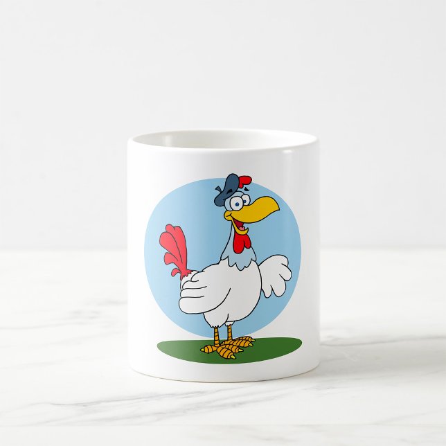 Cartoon Chicken Coffee Mug (Creator Uploaded)