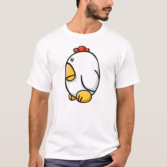 Cartoon Chicken T-Shirt (Front)