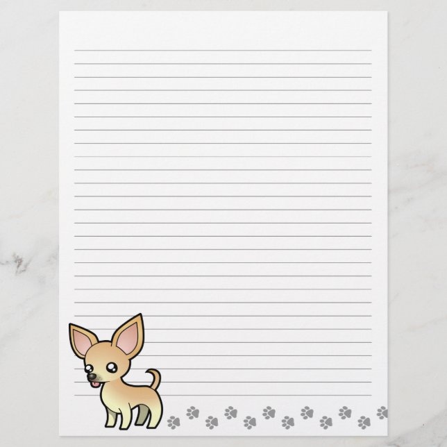 Cartoon Chihuahua (smooth coat) (Front)