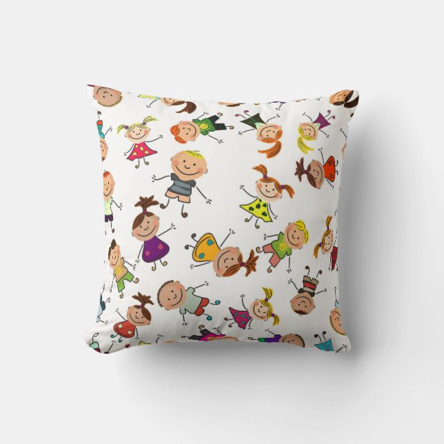 Cartoon Children Cushion (Front)