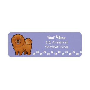 Cartoon Chow Chow