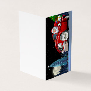 Cartoon Christmas truck