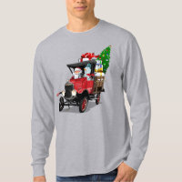 Cartoon Christmas truck