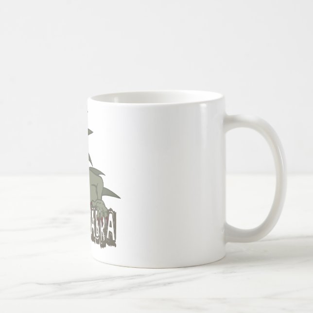Cartoon Chupacabra Coffee Mug (Right)