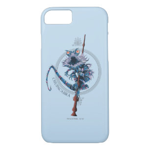 Cartoon Chupacabra & Elder Wand Case-Mate iPhone Case