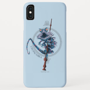 Cartoon Chupacabra & Elder Wand Case-Mate iPhone Case