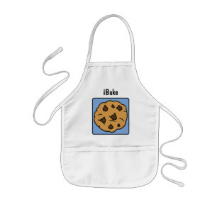 Cartoon Clip Art Chocolate Chip Cookie Dessert Kids Apron