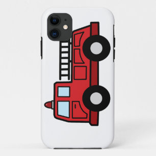 Cartoon Clip Art Firetruck Emergency Vehicle Truck Case-Mate iPhone Case