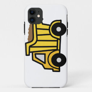 Cartoon Clip Art with a Construction Dump Truck Case-Mate iPhone Case