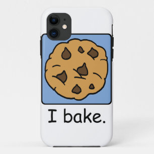 Cartoon Clip Art Yummy Chocolate Chip Cookie Case-Mate iPhone Case