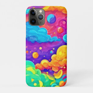 Cartoon Colour Burst Art Case-Mate iPhone Case
