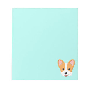 Cartoon Corgi Notepad