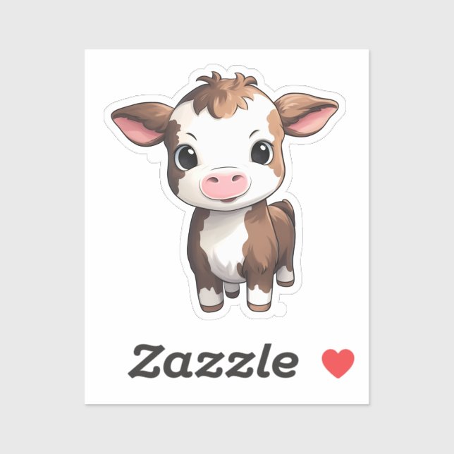 Cartoon cow illustratiom (Sheet)