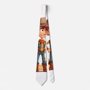 Cartoon Cowboy Tie