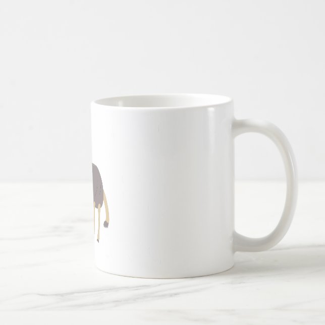 cartoon coyote, dog mug (Right)