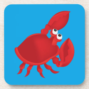 Cartoon crab coaster
