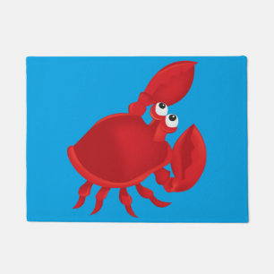 Cartoon crab doormat