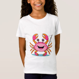 Cartoon Crab Kids Tee