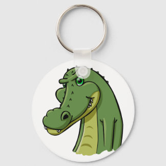 Cartoon Crocodile Key Ring