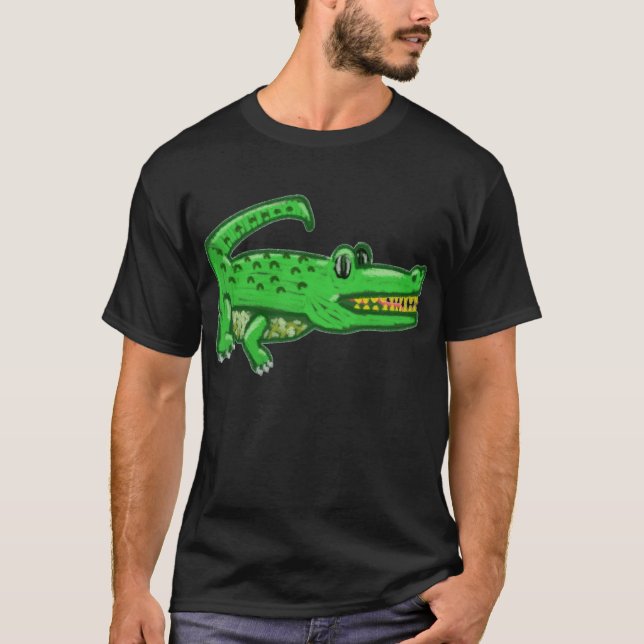 Cartoon Crocodile T-Shirt (Front)