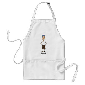 Cartoon Dad Standard Apron