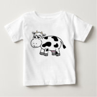 Cartoon Dairy Cow Shirt!