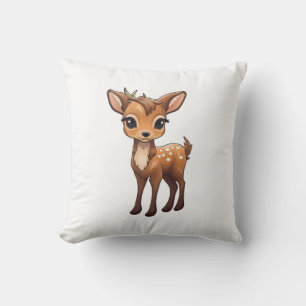 Cartoon deer illustration Cushion