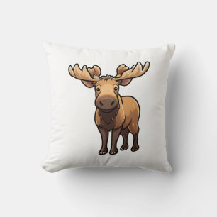Cartoon deer illustration Cushion