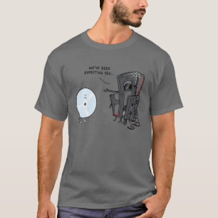 Cartoon Design Cute Lovely About Cassette Tape And T-Shirt