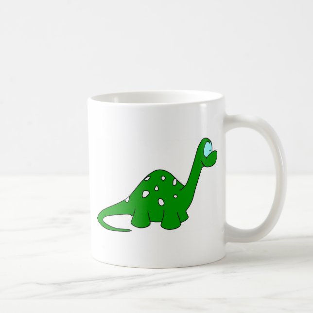 Cartoon Dinosaur Coffee Mug (Right)