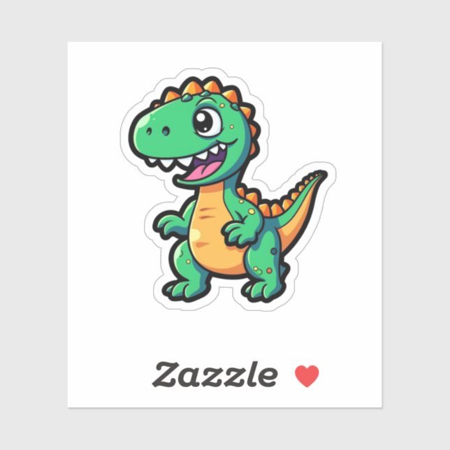 Cartoon dinosaur illustration (Sheet)