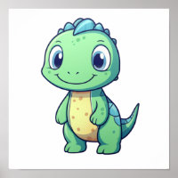 Cartoon dinosaur illustration