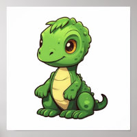 Cartoon dinosaur illustration