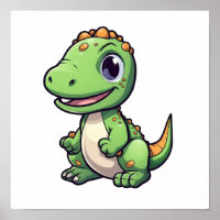 Cartoon dinosaur illustration